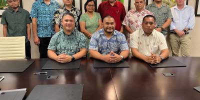 The Federated States of Micronesia Signs Joint Communique with the Republic of Nauru & the Republic of Kiribati on Implementing the East Micronesia Cable Project
