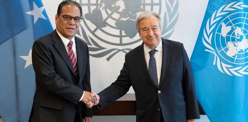 President Simina kicks off UN General Assembly High-level week with Bilateral Meeting with UN Secretary General António Guterres