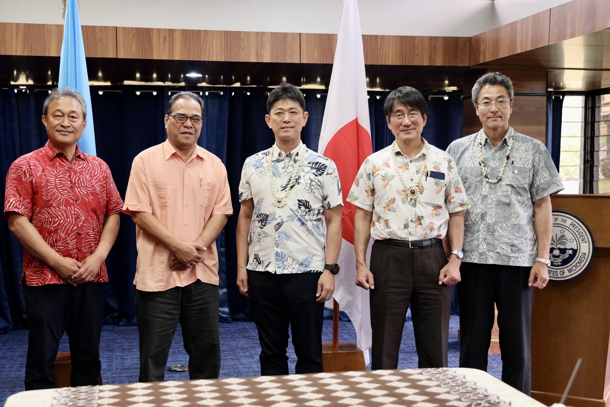 President Simina Welcomes Japanese Special Envoy Masahiro Komura