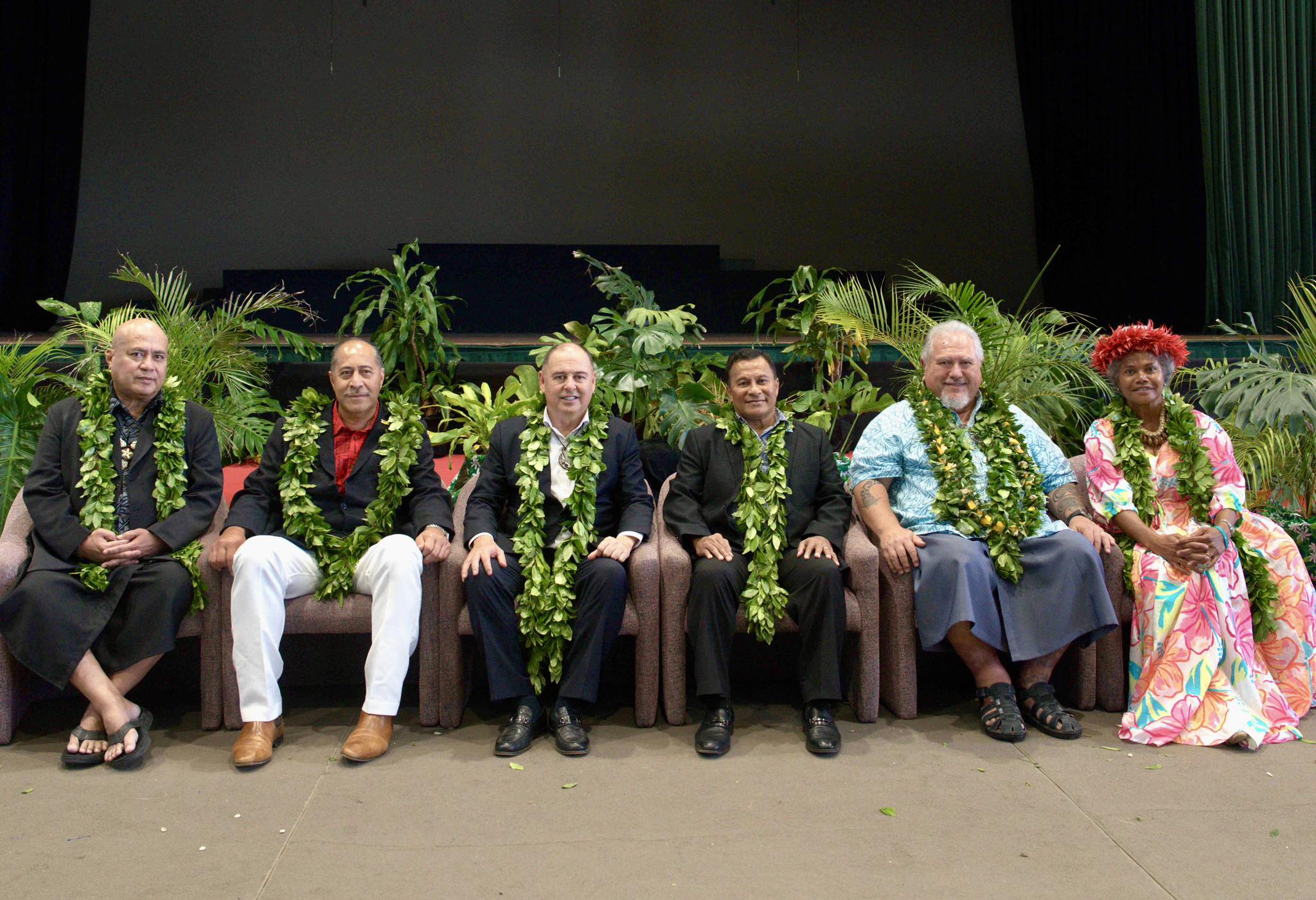 Vice President Palik Leads Delegation to Cook Islands for 60th Anniversary of Self-Governance