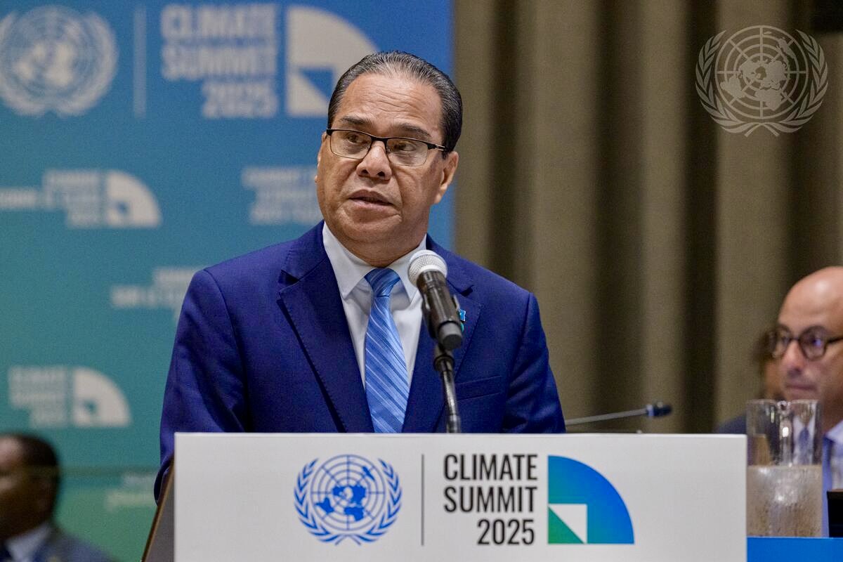 “Climate Change is Not Up for Debate”: President Simina Calls for Urgent Action at UN Climate Summit