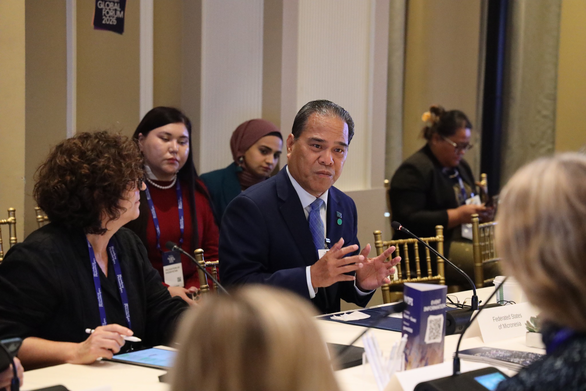 President Simina Urges for Methane Action and Ocean Protection at Global Leaders’ Forum