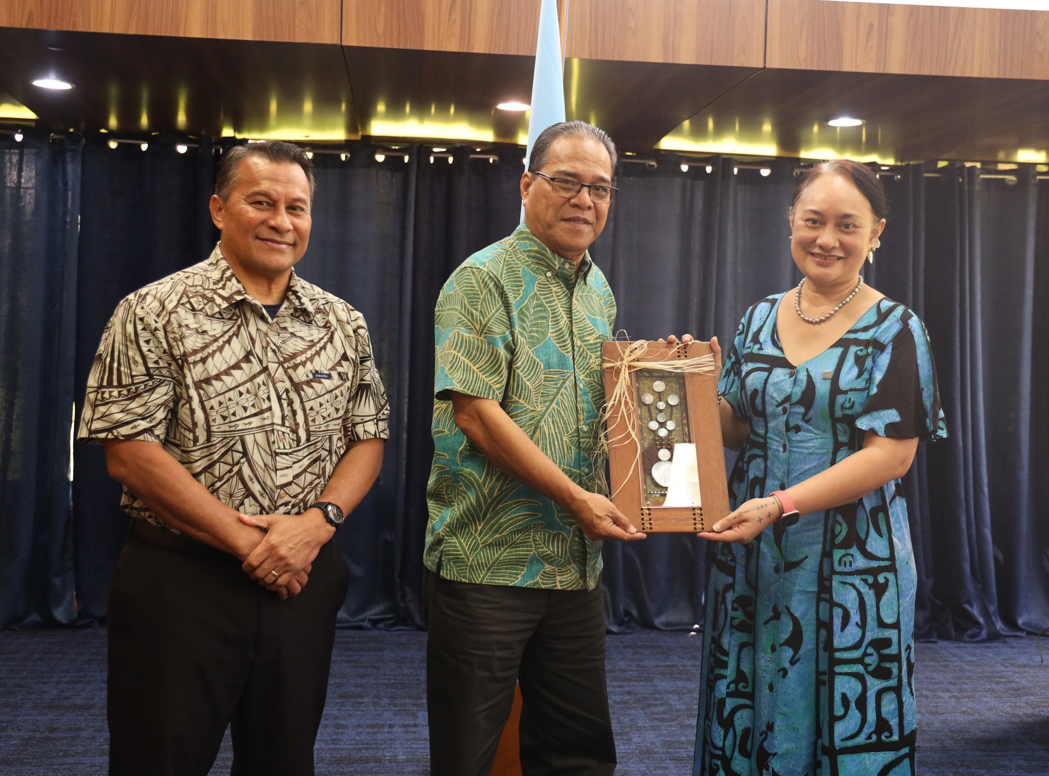 President Simina and Vice President Palik Receives Courtesy Visit from SPREP