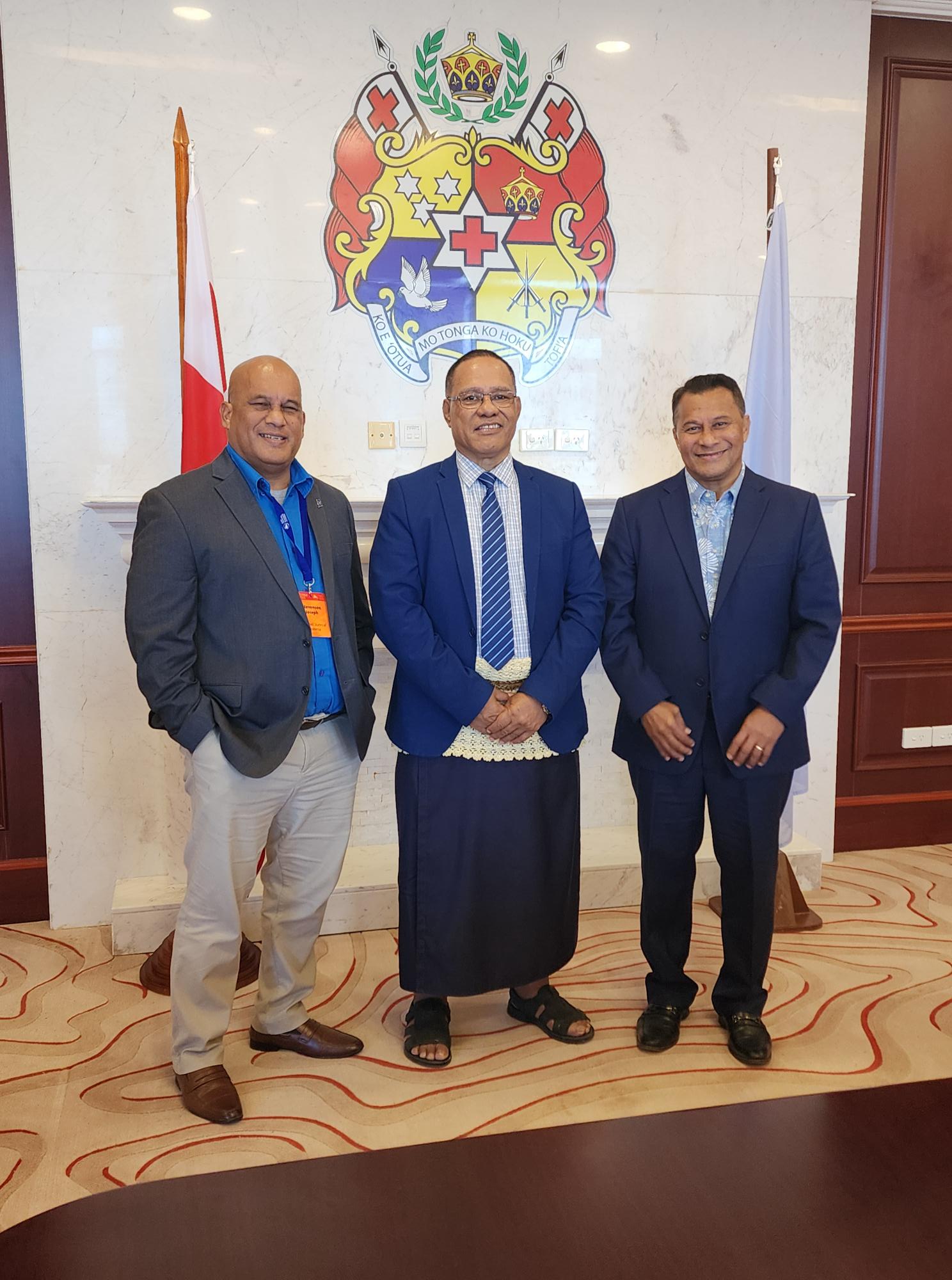 The Honorable Vice President Aren B. Palik Attends the 14th Meeting of the Conference of Leaders of the Pacific Community