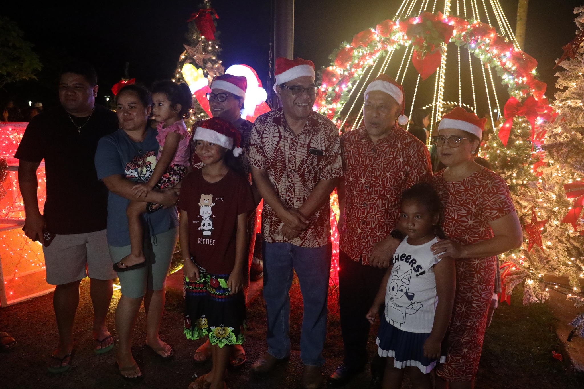 The Office of the President Hosts Second Annual Christmas Lighting Ceremony at the Office of the President
