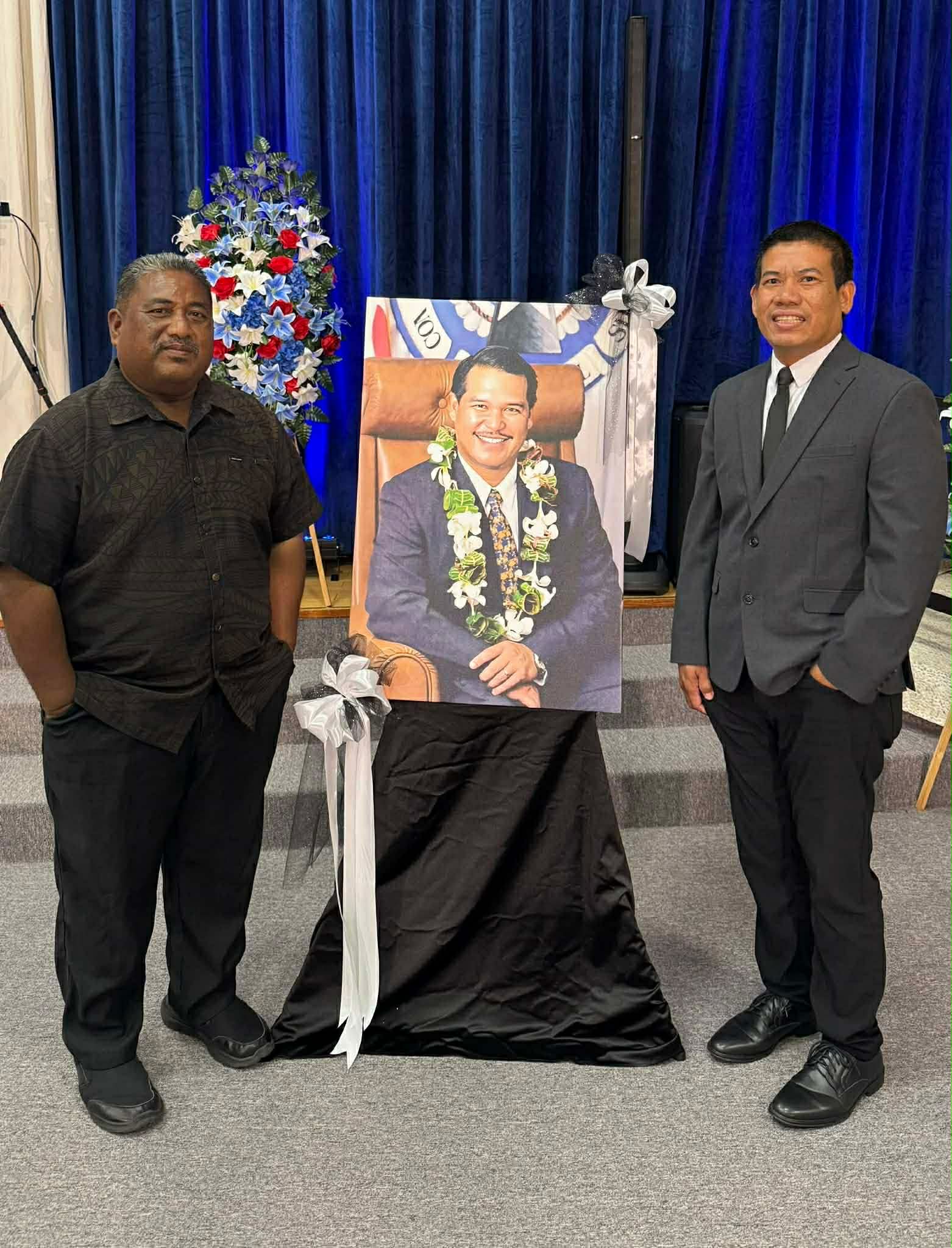 FSM Extends Condolences at the Funeral of Former Saipan Lieutenant Governor Diego Benavente