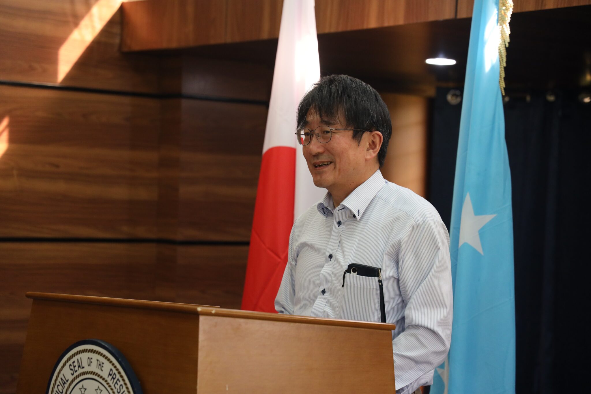 FSM Marks Countdown to Service East Micronesia Cable Project, Marking ...