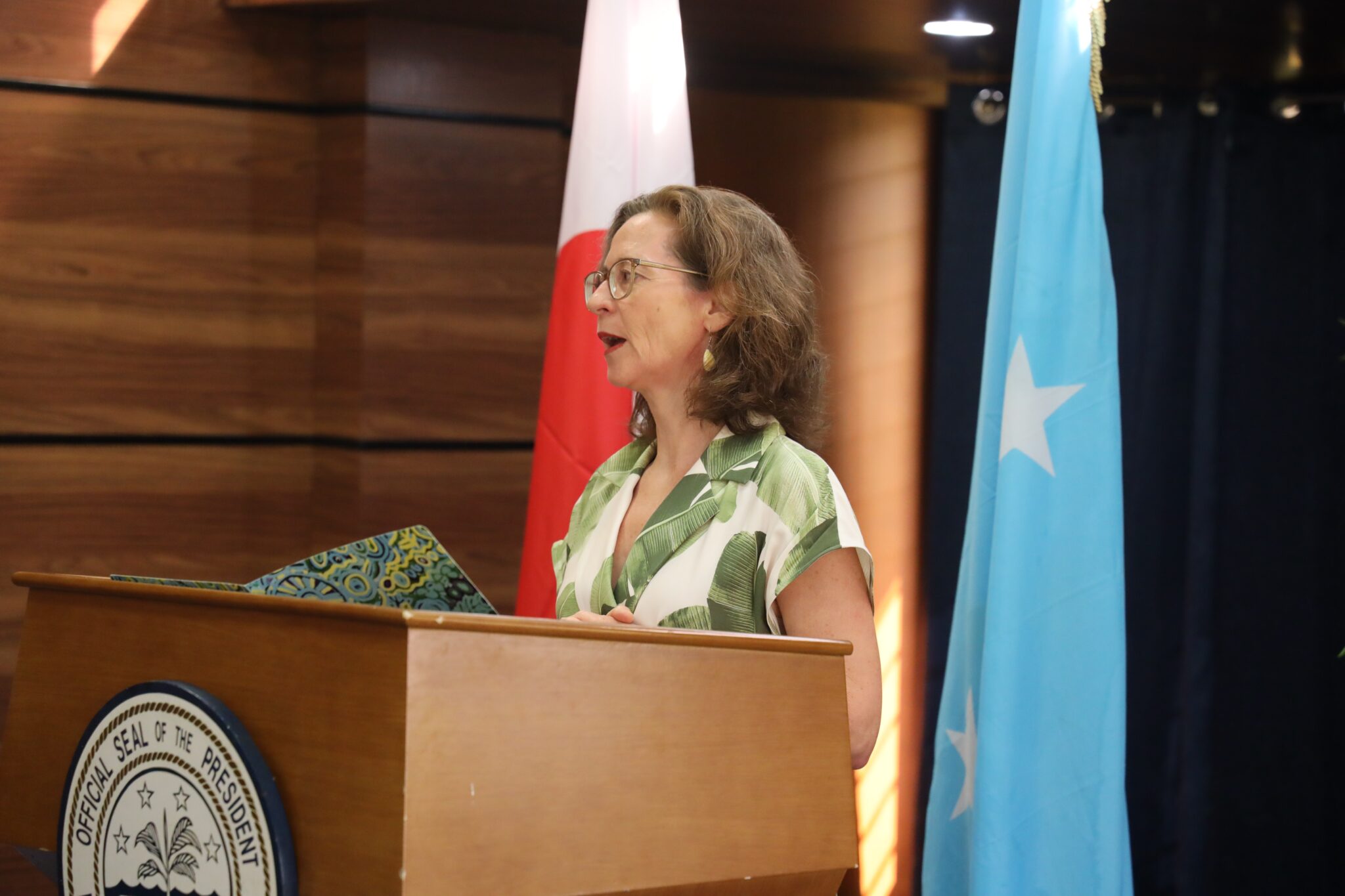 FSM Marks Countdown to Service East Micronesia Cable Project, Marking ...