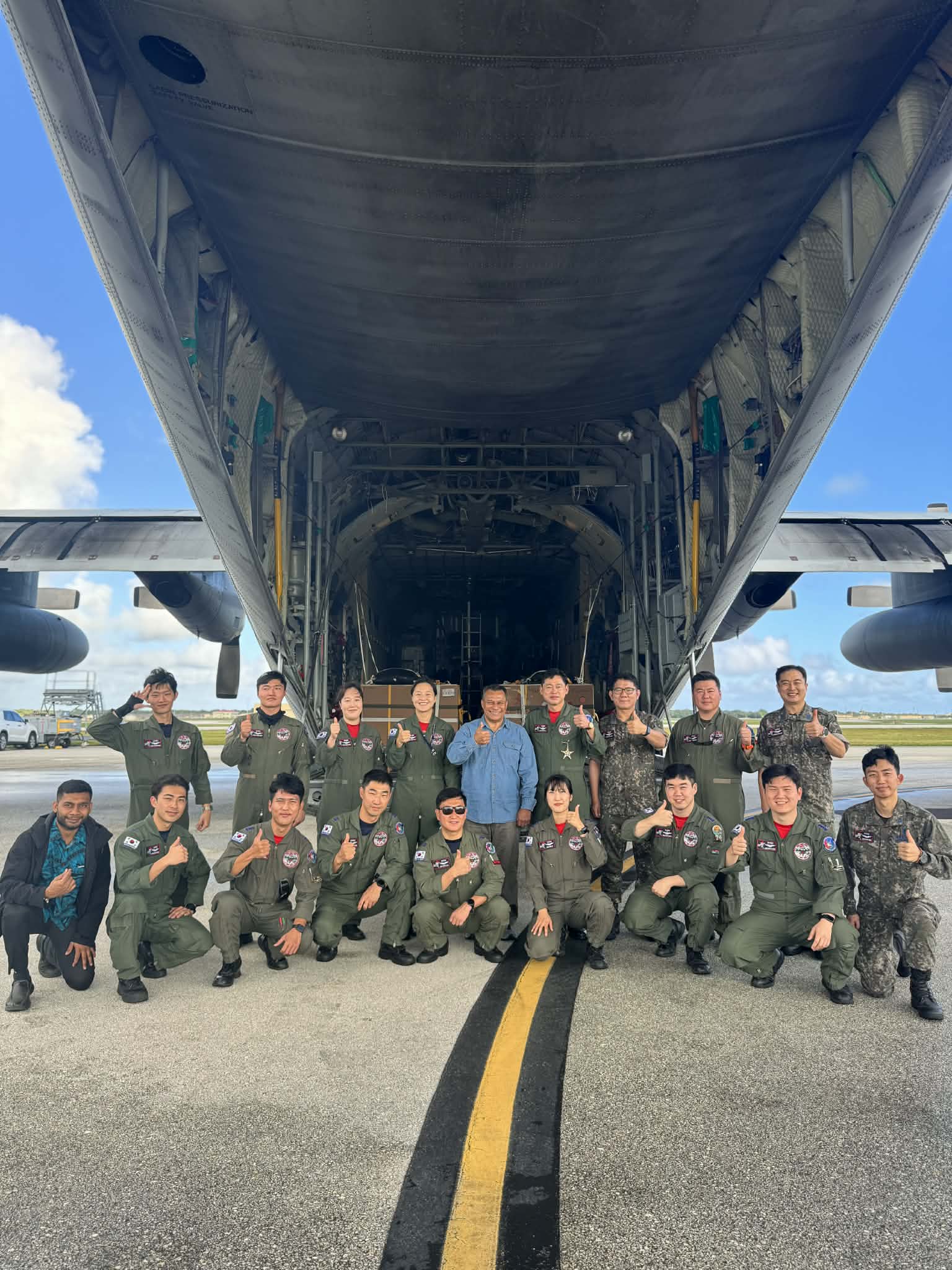 Vice President Palik Joins 74th Operation Christmas Drop, Strengthening Pacific Ties