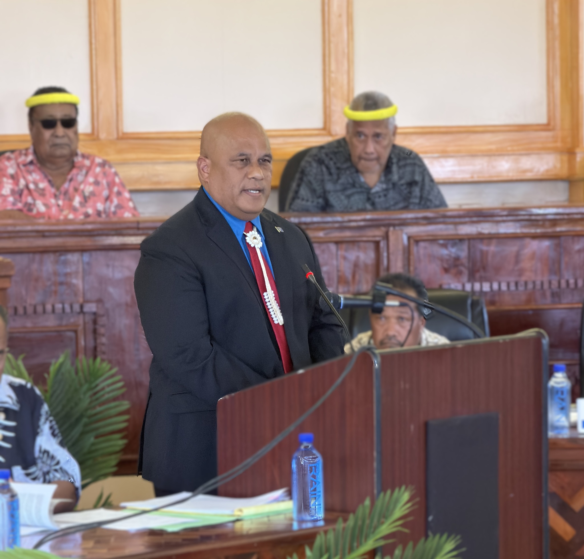 President Simina Attends Pohnpei State of the State Address