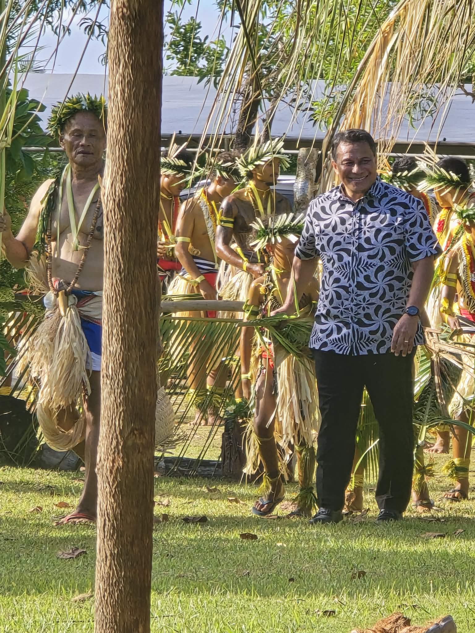 Vice President Palik Attends Yap Day Celebration