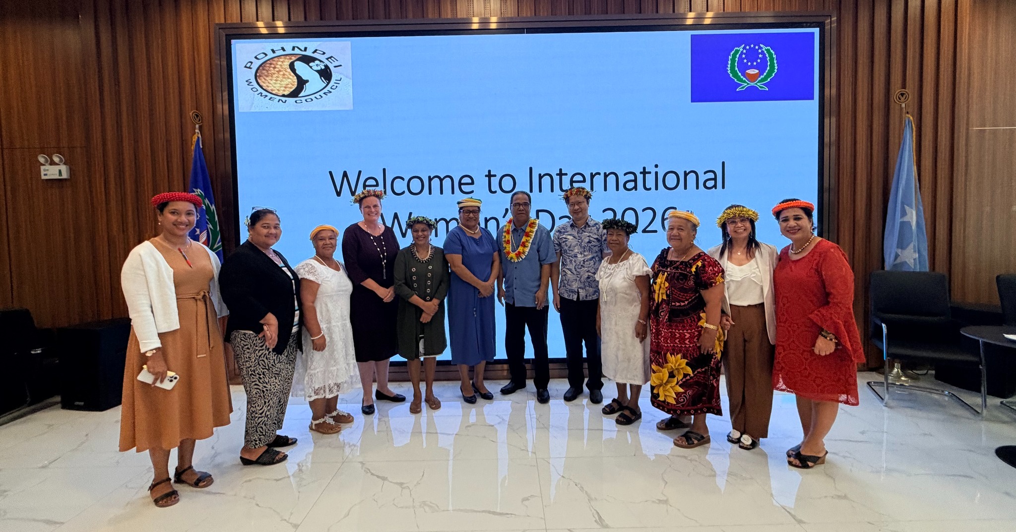 President Simina and First Lady Join Pohnpei Women Council in Celebrating International Women’s Day 2026