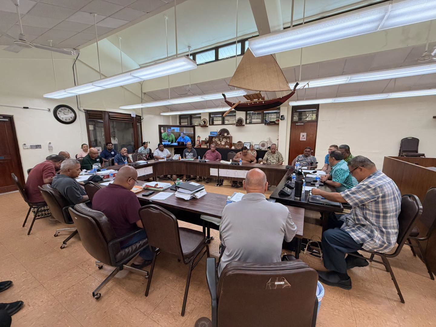 Vice President Meets Yap Leadership, Emphasizes Coordinated National Efforts