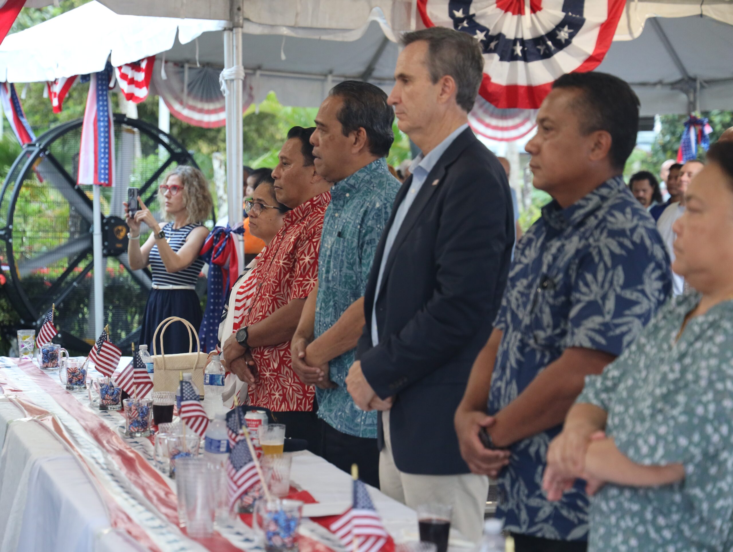 President Simina Joins U.S. Embassy in Celebrating America’s 250th Anniversary of Independence