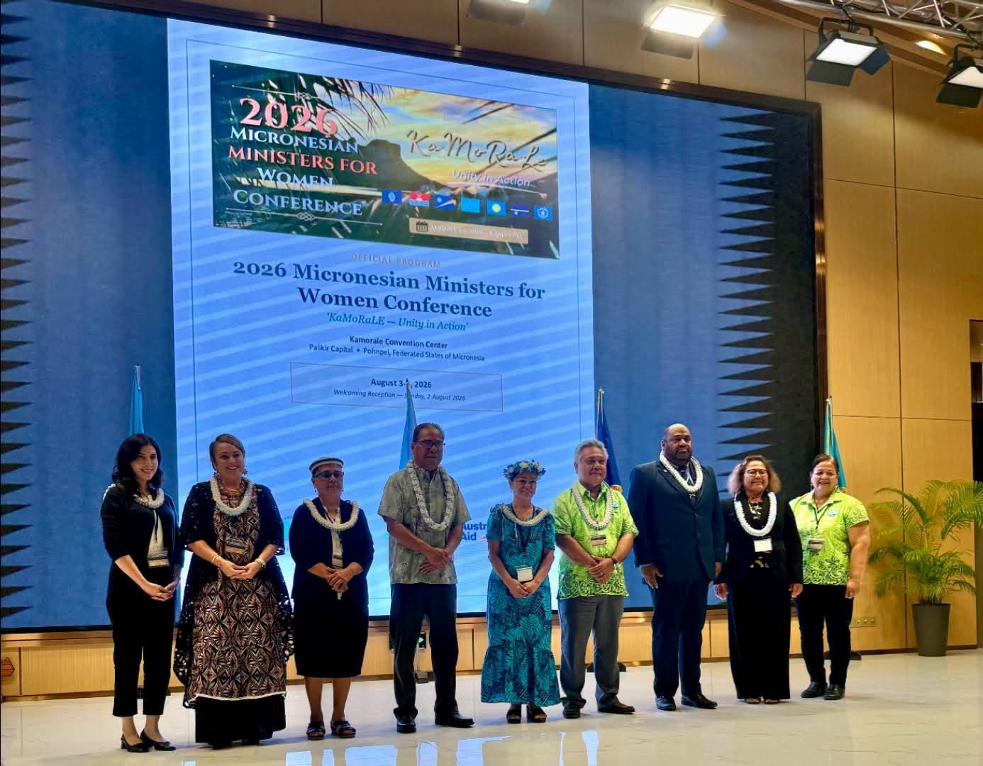 FSM President Simina Calls Gender Equality a Fundamental Pillar of Sustainable Development in Micronesia