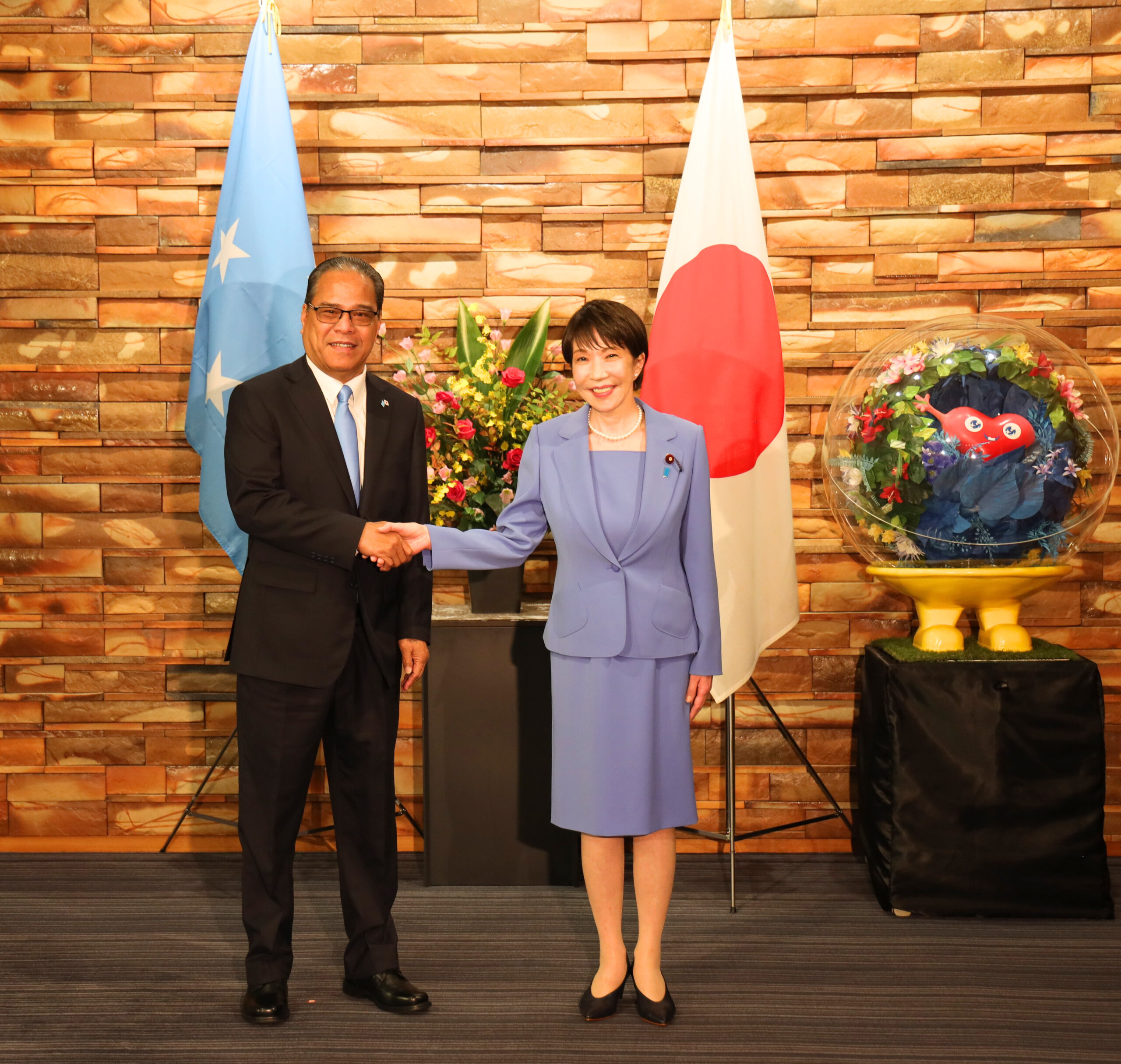President Simina Holds Bilateral Summit Meeting with Japan’s Prime Minister Sanae Takaichi